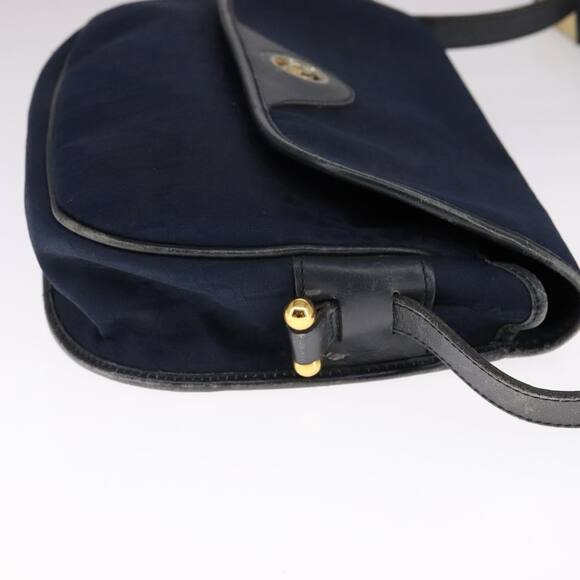 DIOR Trotter Canvas Shoulder Bag Navy - Picture 5 of 12